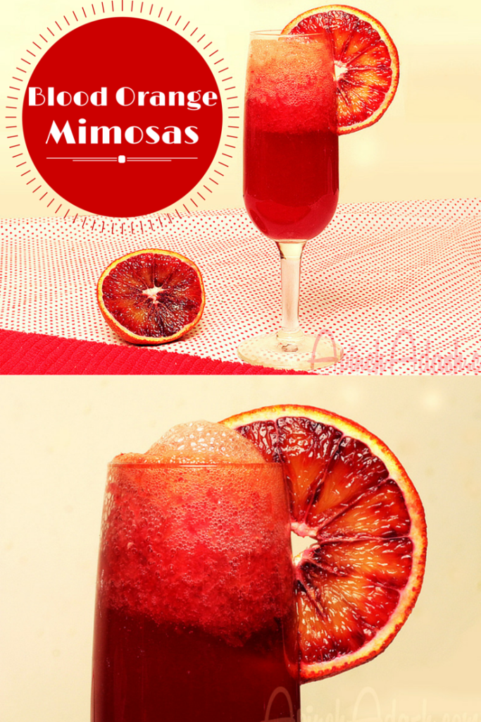 Blood Orange Mimosas apinchadash.com
